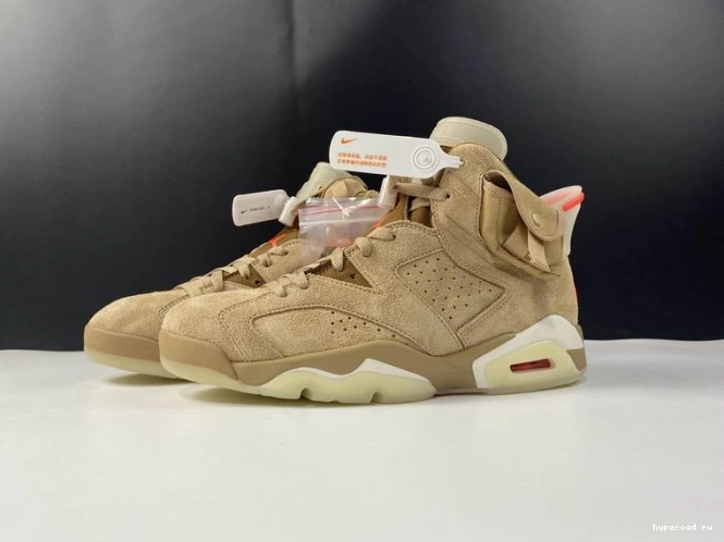 Travis 6 Jordan Scott Retro Air DH0690-200 British Khaki 0714